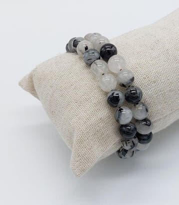 Toermalijnkwarts armband 8mm, Ophalen of Verzenden