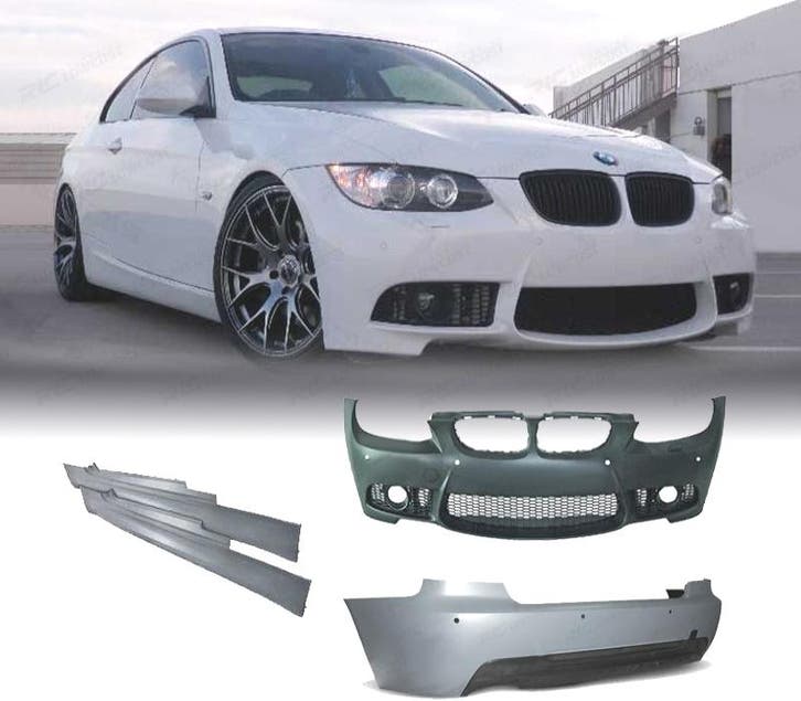 KIT CARROSSERIE BMW E92 LOOK M3 06-10 PDC SRA, Autos : Pièces & Accessoires, Carrosserie & Tôlerie, Envoi