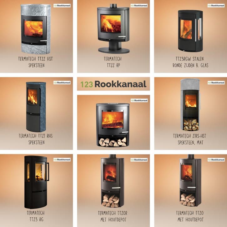 Termatech: mooie houtkachels in de aanbieding !, Maison & Meubles, Poêles, Envoi