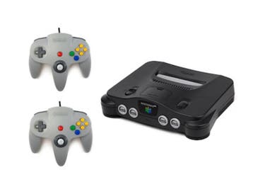 Nintendo 64 Grijs + 2 Controllers (N64 Spelcomputers), Consoles de jeu & Jeux vidéo, Consoles de jeu | Nintendo 64, Ophalen of Verzenden