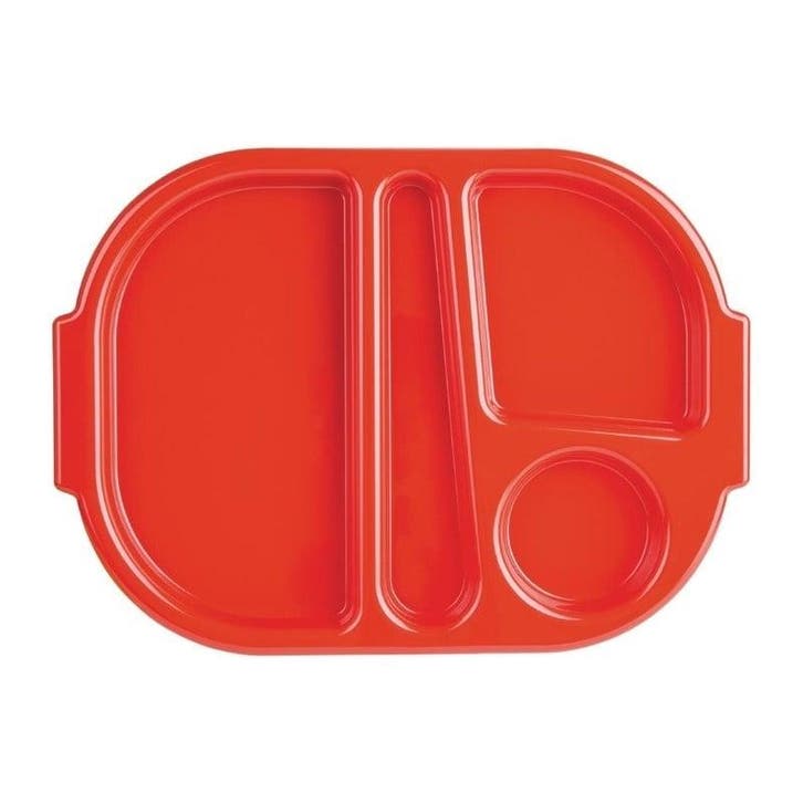 Dienbladenset | KRISTALLON | Polycarbonaat | Rood |, Articles professionnels, Horeca | Équipement de cuisine, Envoi