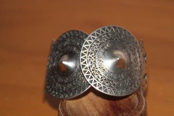 Zonder minimumprijs - Armband Art Deco. 1900. Krabstempel.
