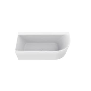 Hoekbad Wiesbaden Zenn Links 170x75 Cm Met Waste Wit, Ophalen of Verzenden, Nieuw, Bad