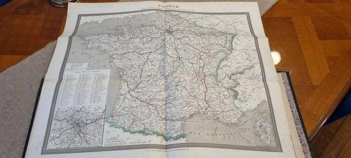 France - La France et ses colonies; Alexandre Vuillemin,, Boeken, Atlassen en Landkaarten