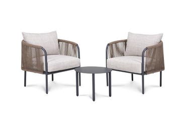 Veiling - Outdoor Loungeset Polar - antraciet, Tuin en Terras, Tuinsets en Loungesets, Nieuw