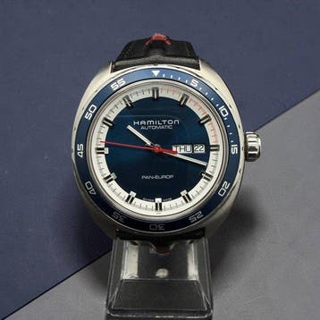 Hamilton - Pan-Europ Day-Date - H354050 - Heren - 2010-2020, Handtassen en Accessoires, Nieuw