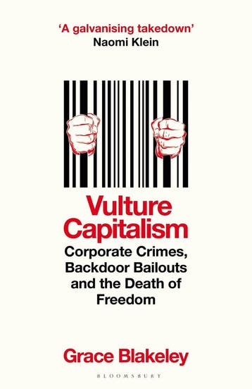 Vulture Capitalism 9781526638106 Blakeley Grace Blakeley, Verzenden, Zo goed als nieuw, Blakeley Grace Blakeley