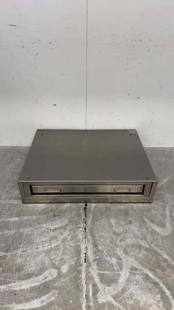 RVS Devapo Onderstel voor oven met uittrekbare lade 87 x 70, Ophalen of Verzenden, Nieuw in verpakking