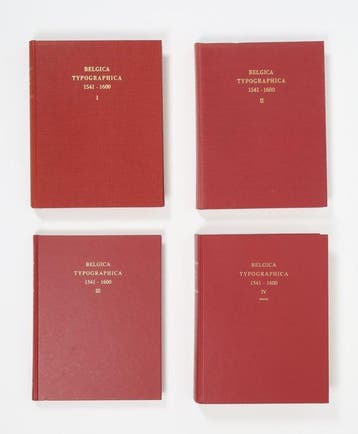 Elly Cockx-Indestege & Geneviève Glorieux - Belgica, Antiquités & Art, Antiquités | Livres & Manuscrits