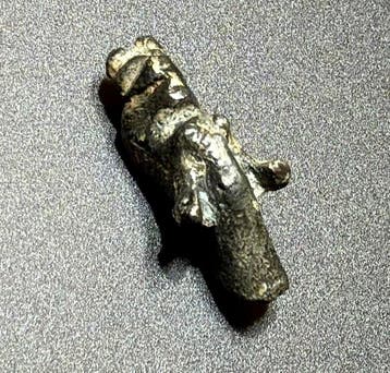 Oud-Romeins Brons Zeldzaam hoofd van een kameel, symbool