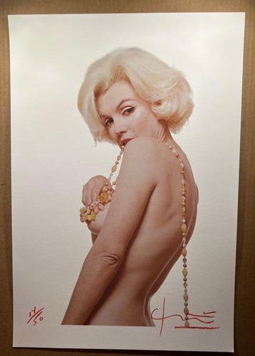 Bert Stern (1929–2013) - Marilyn Monroe Sexy Back portrait