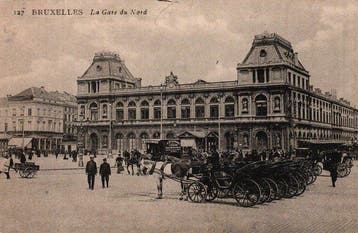België - BRUSSEL - Ansichtkaart (190) - 1905-1950, Verzamelen, Gelopen