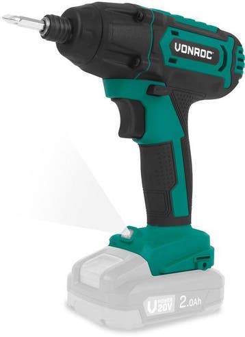 2dekans | VONROC Accu Slagschroevendraaier 20V – 180Nm –, Bricolage & Construction, Ophalen of Verzenden
