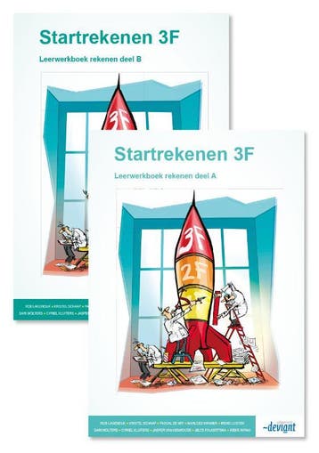 A + B / Startrekenen 3F / Leerwerkboek 9789491699962, Verzenden, Jasper van Abswoude