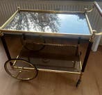 Chariot de service - Laiton laqué