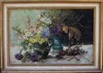 Hermine Haader (1855-1928) - Still life with spring flowers