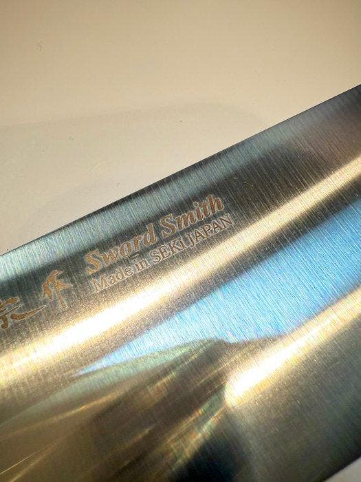 Satake SWORD SMITH - Keukenmes - Nakiri bch - Staal -, Antiquités & Art, Antiquités | Ustensiles de cuisine