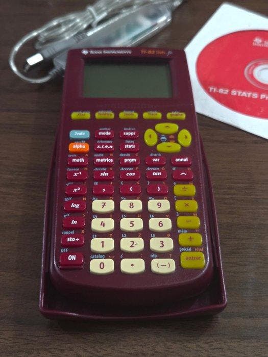 Texas Instruments - Rekenmachine - 2000-2010 - Compleet, Consoles de jeu & Jeux vidéo, Consoles de jeu | Accessoires Autre