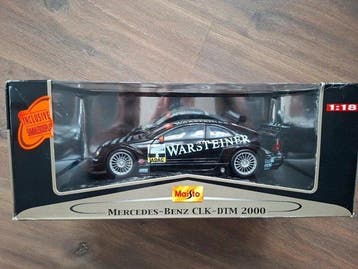 Maisto 1:18 - Voiture miniature - Mercedes-Benz CLK DTM, Hobby en Vrije tijd, Nieuw
