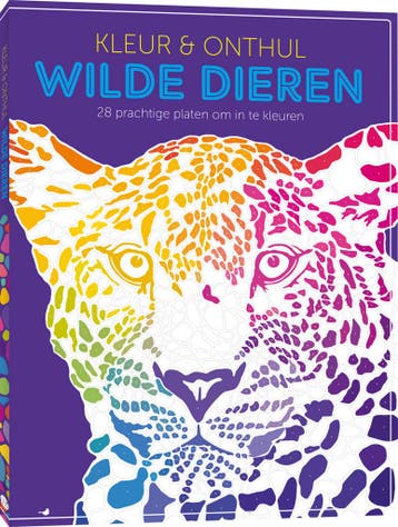 Kleur & Onthul: Wilde dieren (9789045329338), Boeken, Verzenden, Nieuw