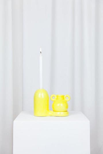 Lola Mayeras - Miroir - Faience - BLEND CANDLESTICK