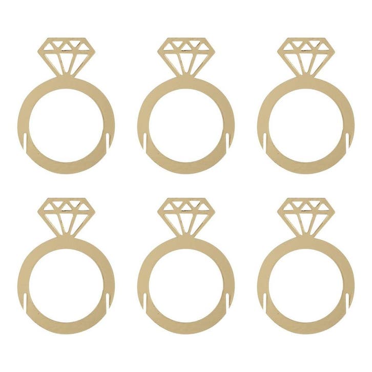 Glasmarkers Diamanten 5cm 6st, Hobby & Loisirs créatifs, Articles de fête, Envoi