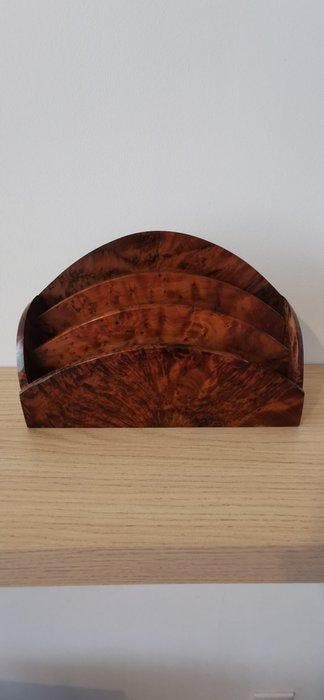 Art Deco Brievenbus - 1930-1940 - Thuya brievenhouder, Antiek en Kunst