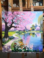 Bondero - Spring Blossom by the Lake