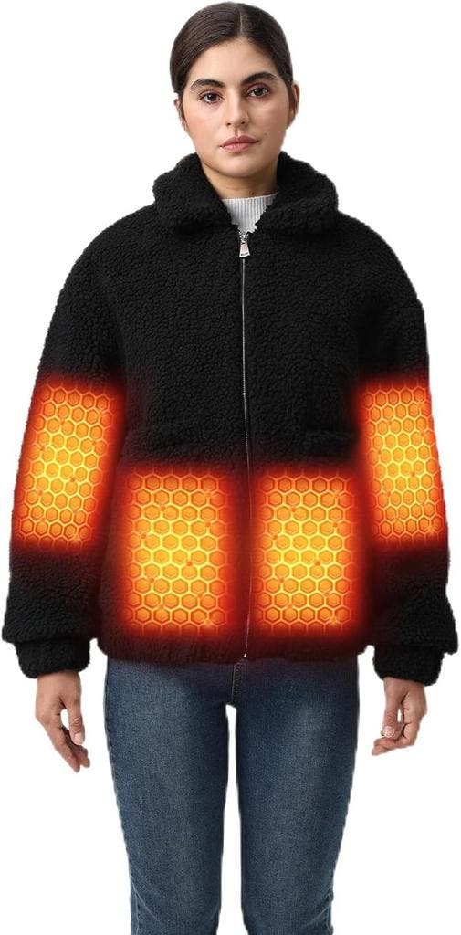Verwarmde Jas 12V | 8 Zones | Tweede kansje, OP = OP, Kleding | Dames, Jassen | Zomer, Nieuw, Verzenden