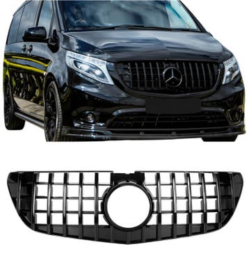 Grill | geschikt voor Mercedes-Benz | Vito 19- 4d bus | W447, Verzenden