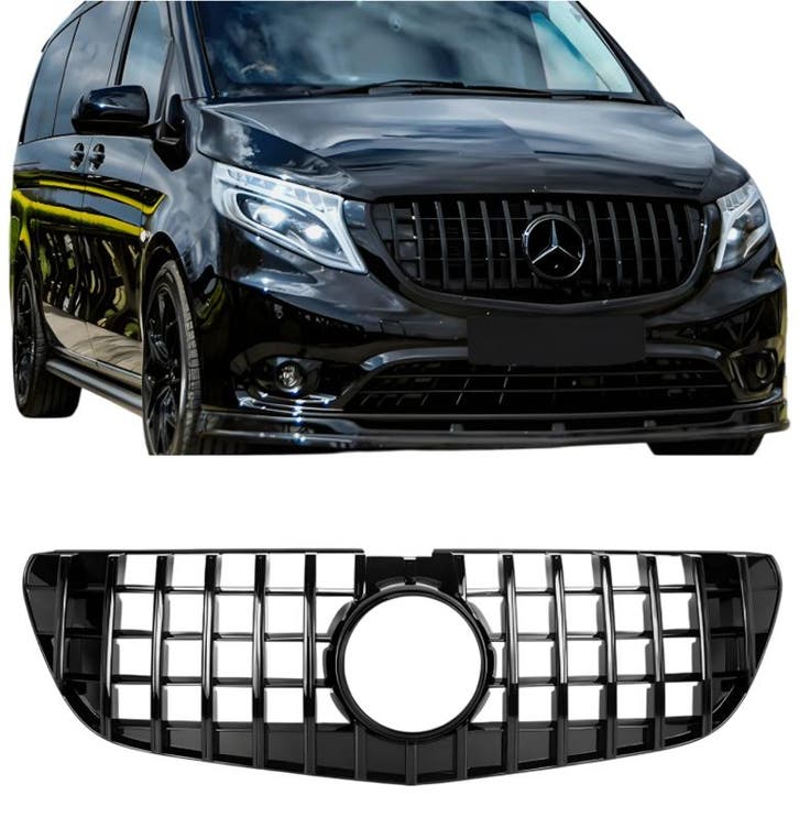 Grill | geschikt voor Mercedes-Benz | Vito 19- 4d bus | W447, Autos : Pièces & Accessoires, Carrosserie & Tôlerie, Envoi