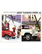 1963 JEEP CJ-5 TUXEDO PARK MARK IV BROCHURE ENGELS