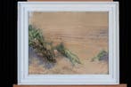Ad Blok van der Velden (1913-1980) - Strandgezicht Texel, Antiek en Kunst