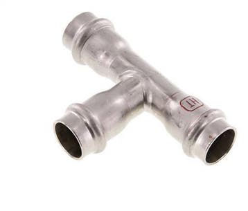 Raccord en T à sertir - 18mm Femelle - Acier inoxydable, Verzenden, Nieuw