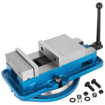 Etau rotatif 125mm - 35% de remise - Article retour, Verzenden, Nieuw