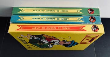 Mickey Magazine - Recueils N°85 au N°87 - 3 Album - Eerste, Livres