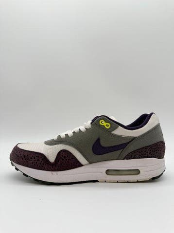 Nike - Nike Air Max 1 Safari Grand Purple - Sneakers - Maat:, Kleding | Heren, Schoenen, Nieuw