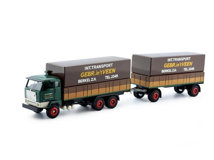 Schaal 1:50 Tekno 860808 Nederland 1987 Veen, In t Motor..., Hobby & Loisirs créatifs, Voitures miniatures | 1:50, Enlèvement ou Envoi