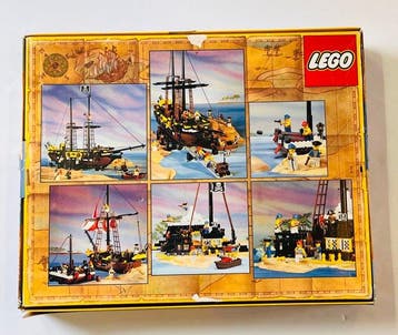Lego Set - 6285 - Pirates - Black Seas Barracuda