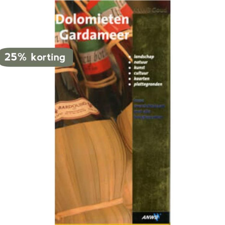 Dolomieten, Gardameer / ANWB goud 9789018021887, Boeken, Reisgidsen, Zo goed als nieuw, Verzenden