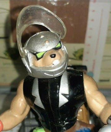 Galoob - Action figure Biker mice sterzo con moto harley