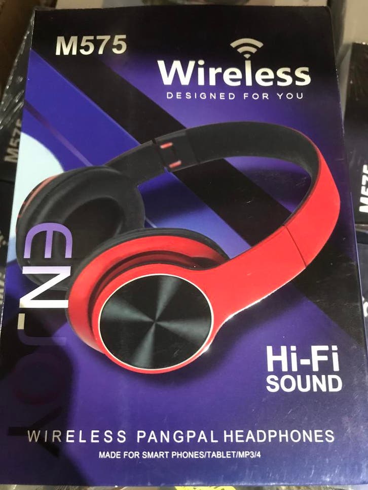 Wireless M575 Over-ear Koptelefoon (rood) - Draadloze, Audio, Tv en Foto, Overige Audio, Tv en Foto, Ophalen of Verzenden
