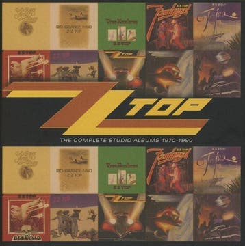 ZZ Top 10 CD Box Set  The Complete Studio Albums 1970-1990, Nieuw in verpakking