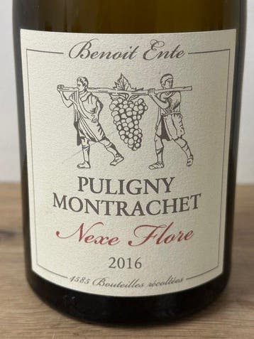 2016 Benoit Ente, Puligny Montrachet Next Flore -, Nieuw