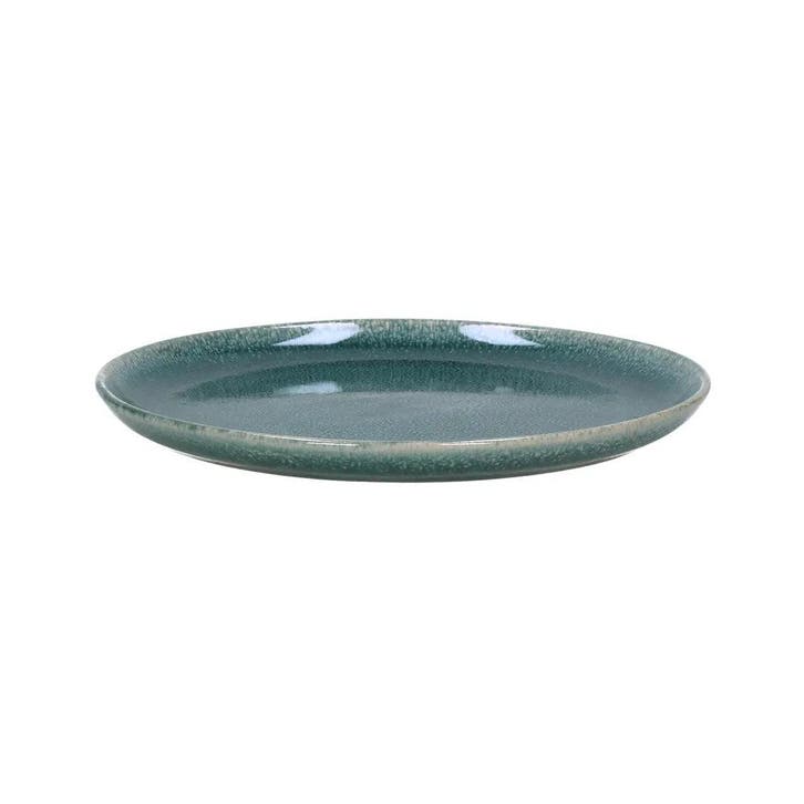 Pomax Audrey Dinerbord - Steengoed - Ø 27,5 cm - Wintergroen, Huis en Inrichting, Keuken | Servies, Nieuw, Verzenden