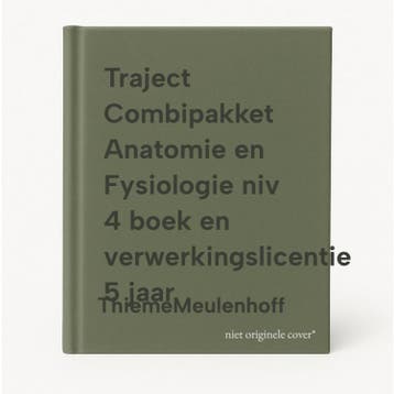 Traject Combipakket Anatomie en Fysiologie niv 4 boek en, Verzenden, ThiemeMeulenhoff