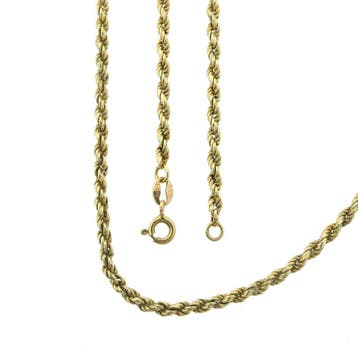 Gouden gedraaide schakelketting, Ophalen of Verzenden