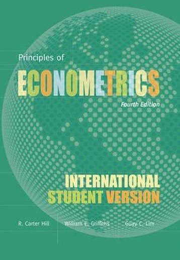 Principles Of Econometrics - Hill, Boeken, Verzenden, Nieuw