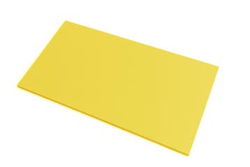 Acrylaat (PMMA) basisplaat (geel, 50x30 cm, 3 mm dik), Verzenden, Nieuw