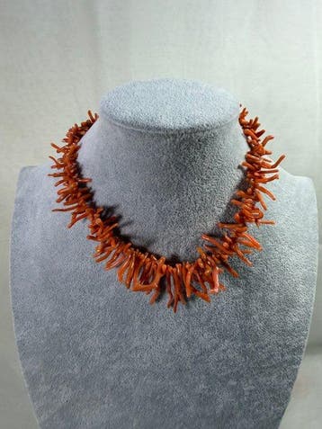 Corallo Rosso Mediterraneo Natuurkoraal Rametti - Hoogte:, Nieuw
